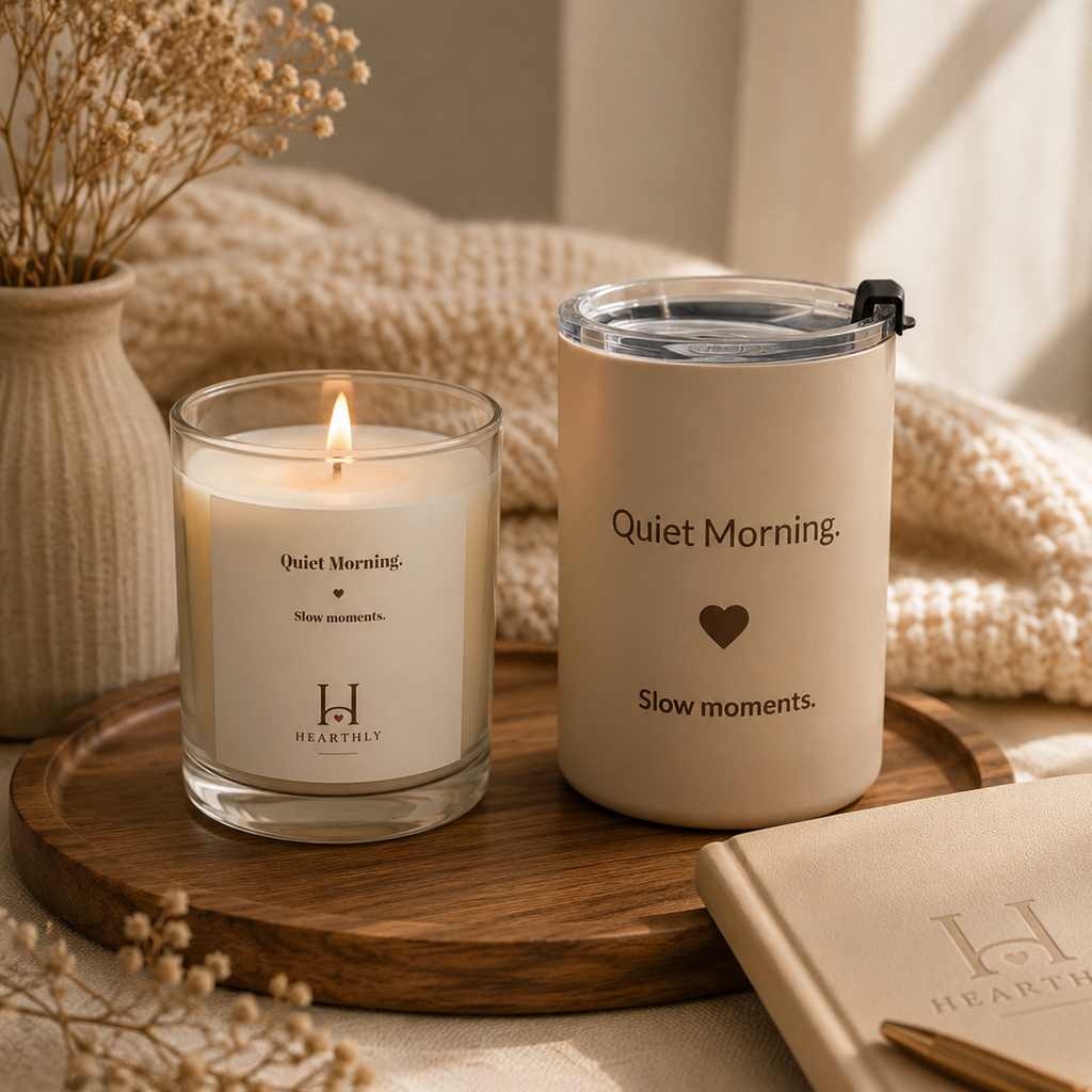 Quiet Morning. Scented Soy Candle
